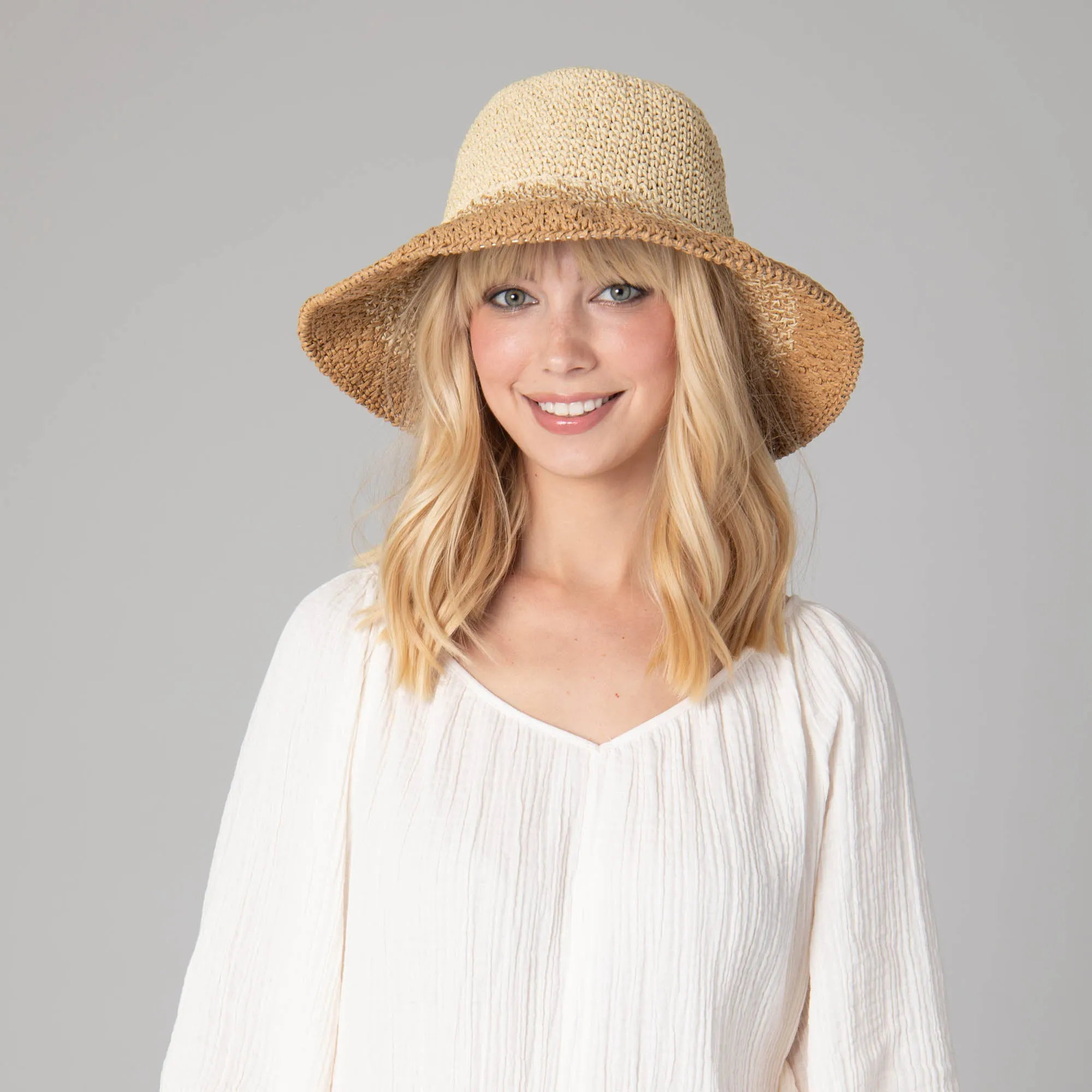 Women's Crochet Bucket Hat