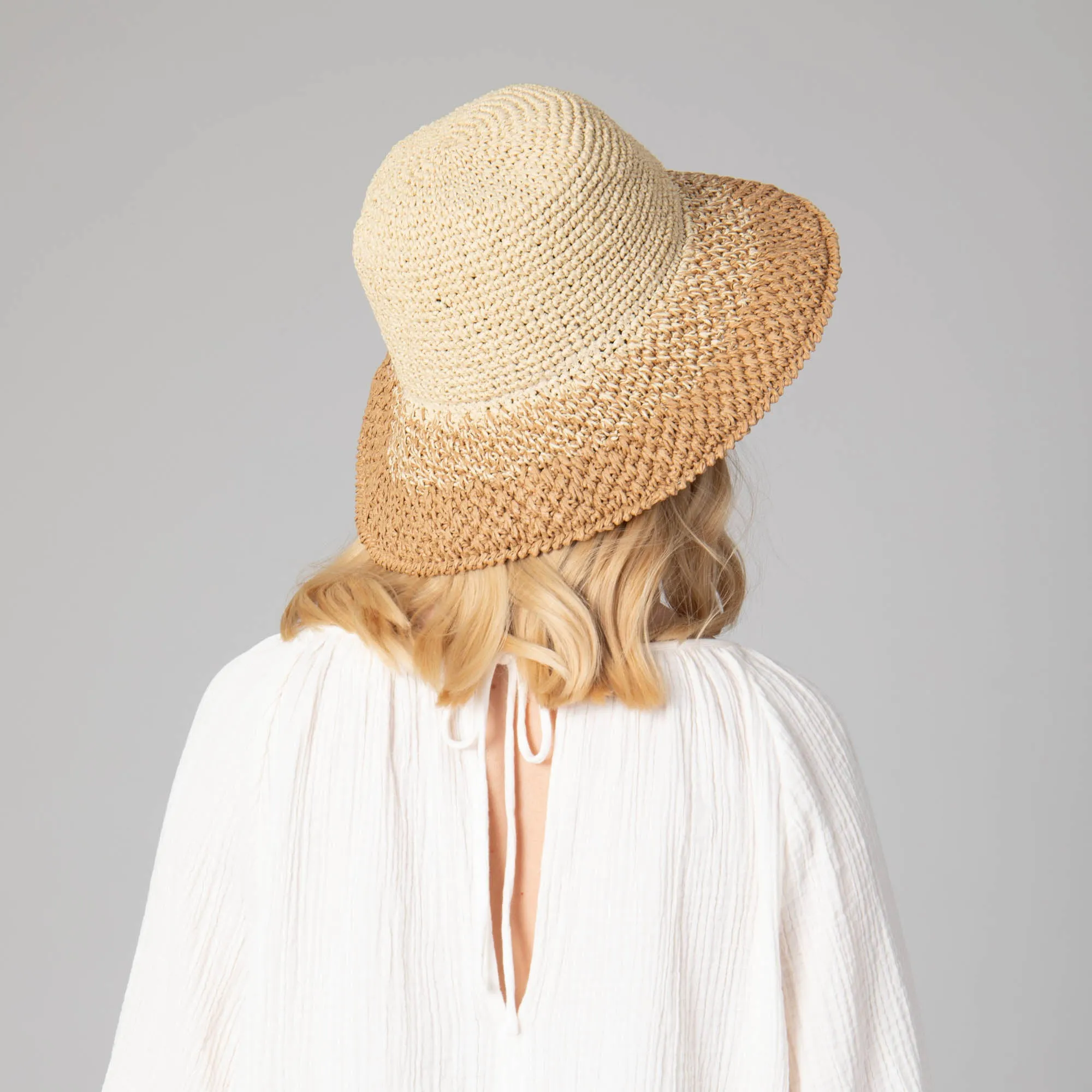 Women's Crochet Bucket Hat