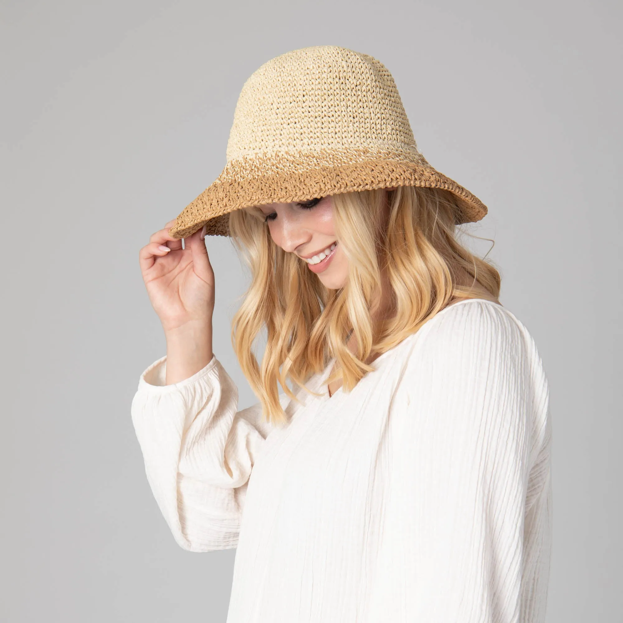 Women's Crochet Bucket Hat