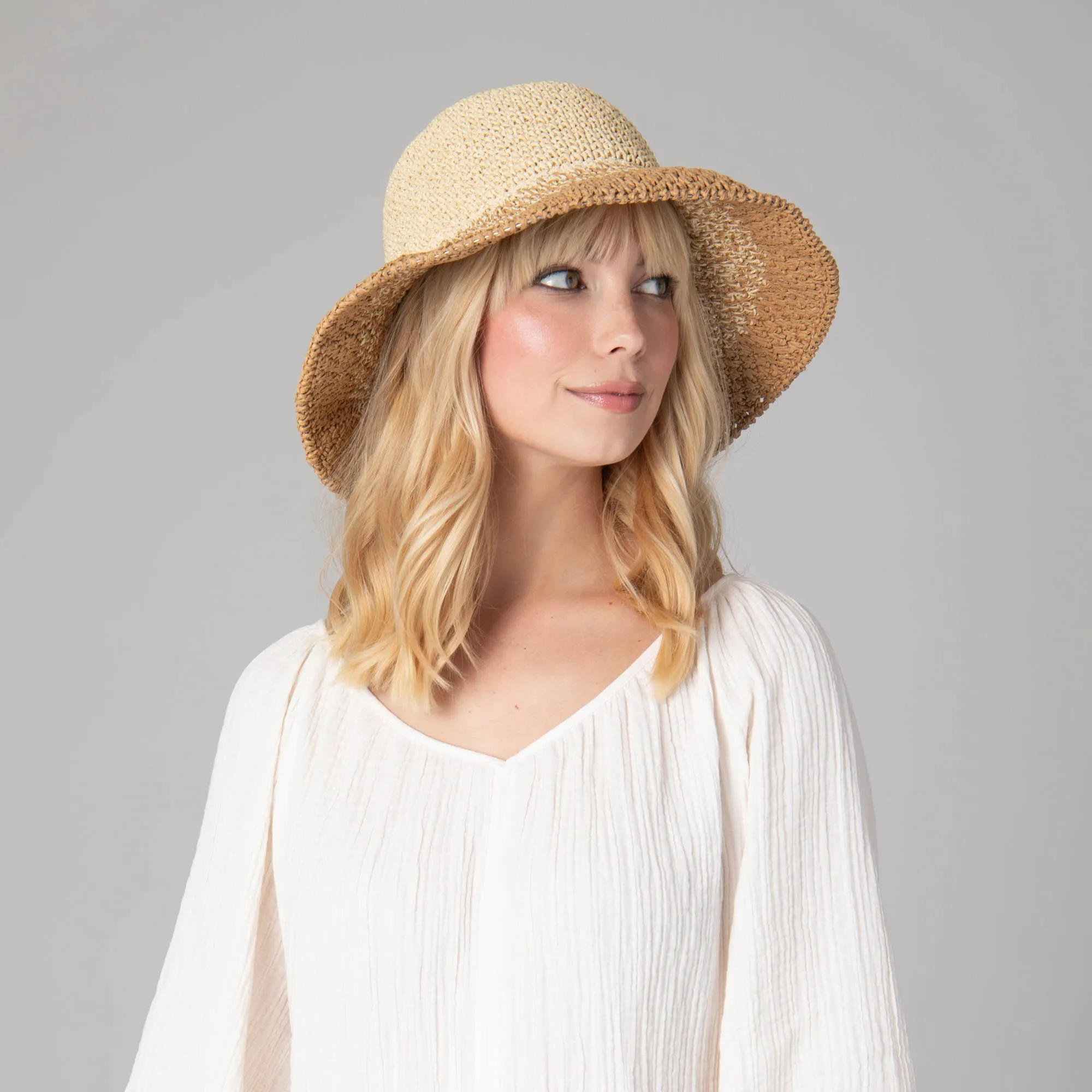 Women's Crochet Bucket Hat