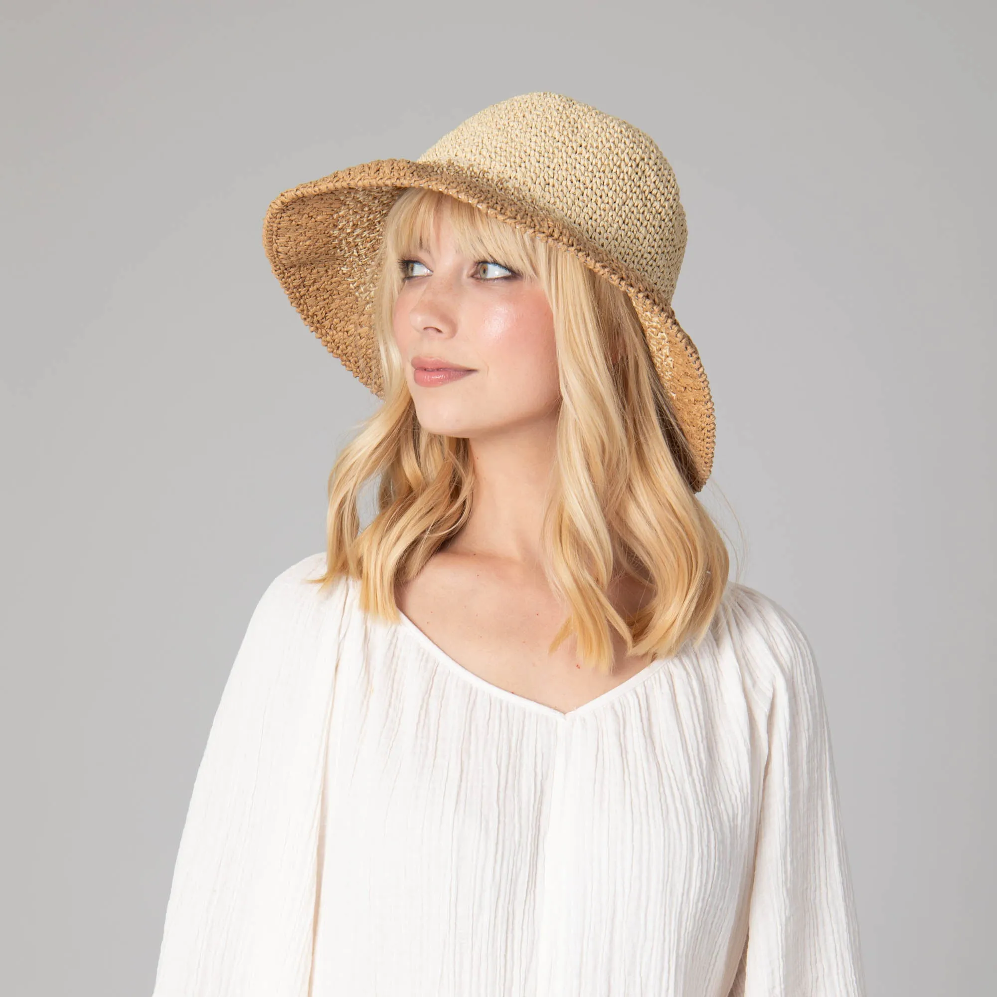 Women's Crochet Bucket Hat