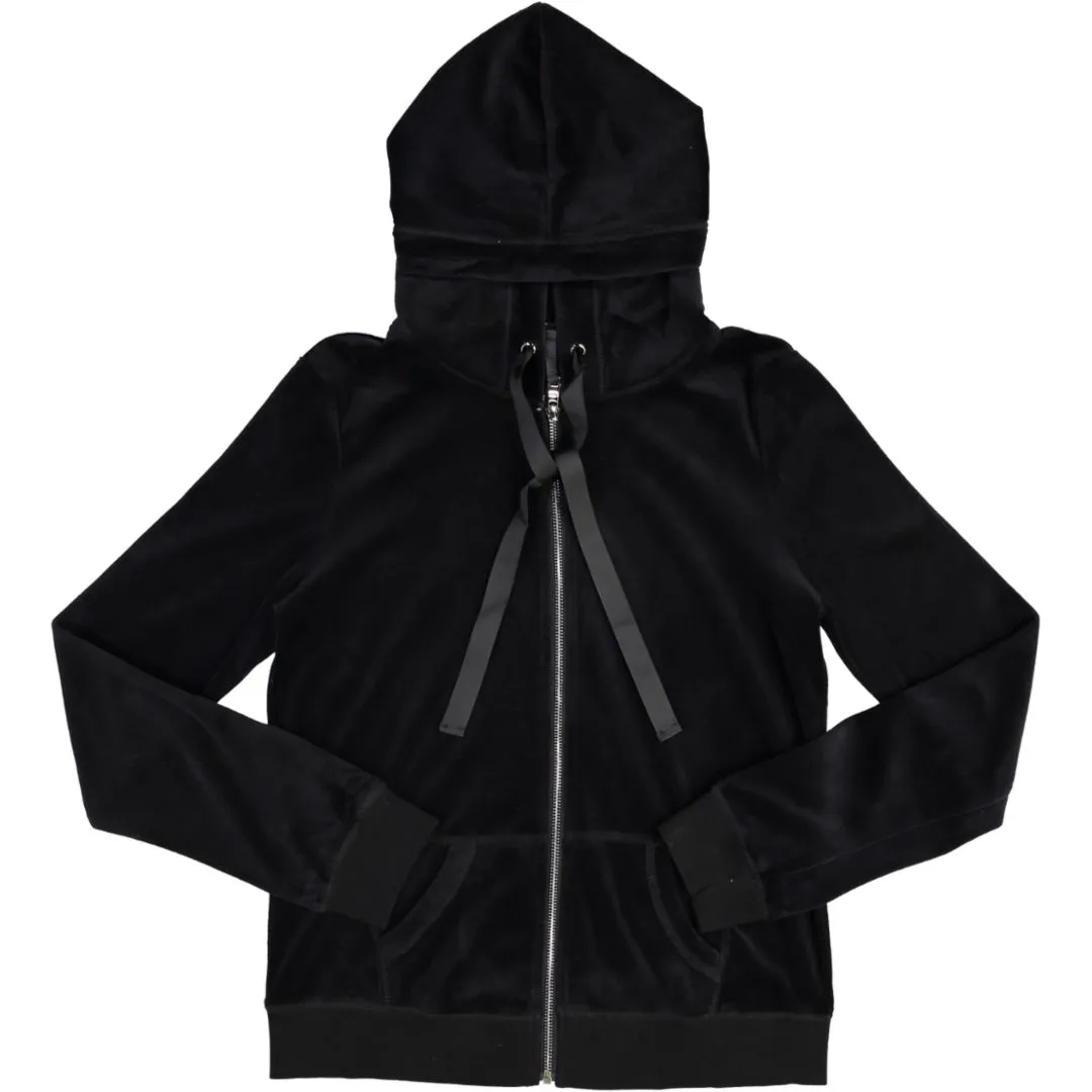 Women's Velour Zip-Up Hoodie